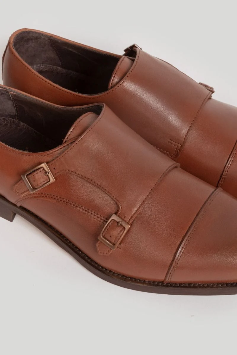 Zapato Vestir Hebilla Marron - Imagen 5