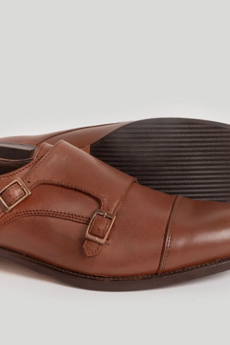 Zapato Vestir Hebilla Marron - Imagen 4