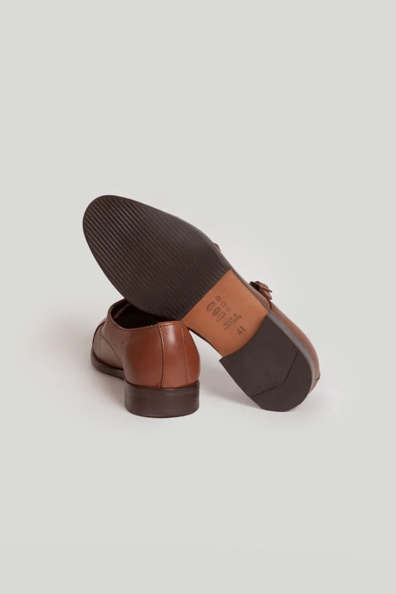 Zapato Vestir Hebilla Marron - Imagen 3