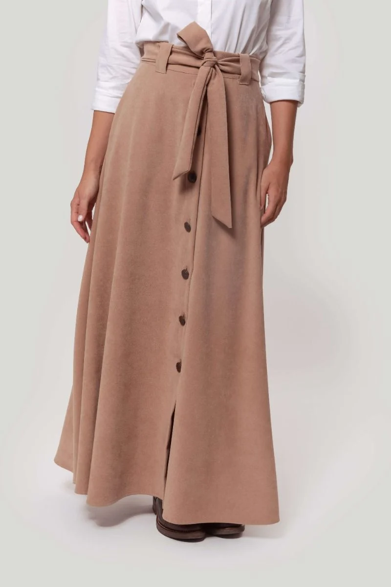 Falda Antelina camel - Imagen 4