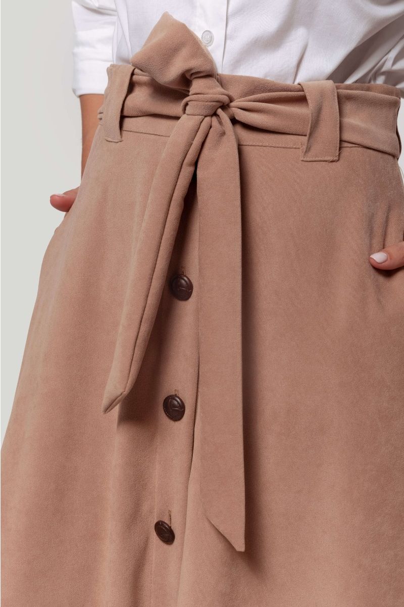 Falda Antelina camel - Imagen 6