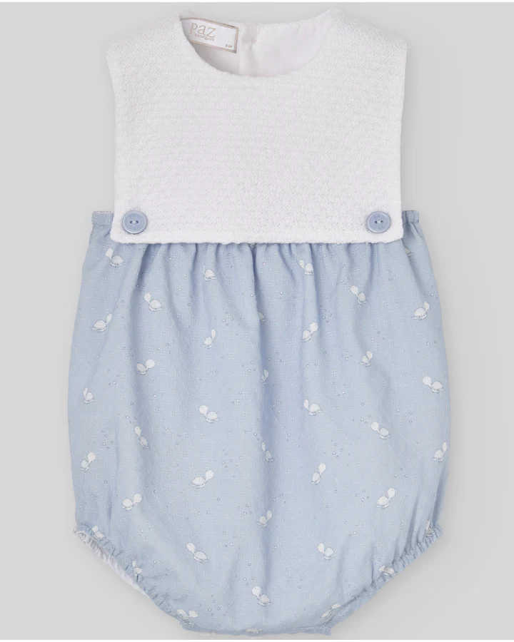 Pelele Punto/Tela Colección Espuma