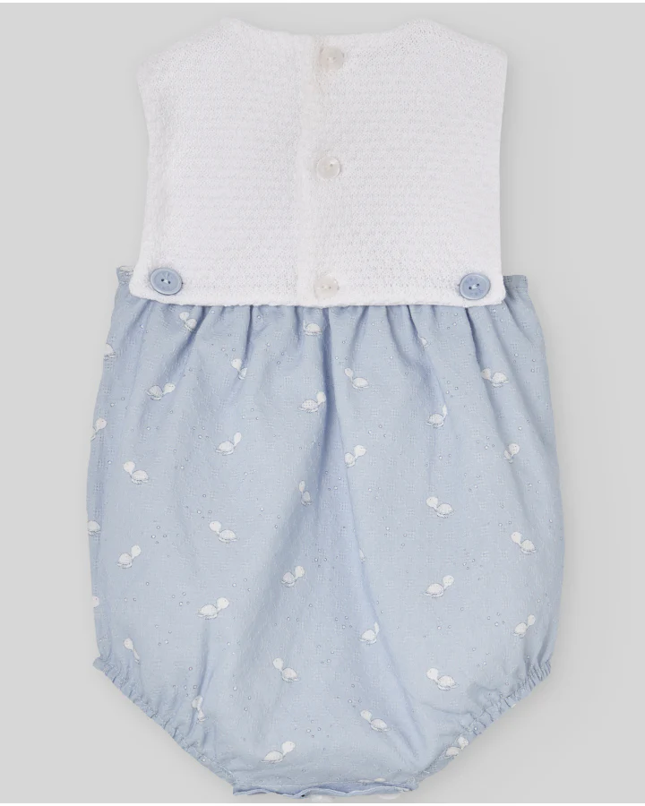 Pelele Punto/Tela Colección Espuma - Imagen 3