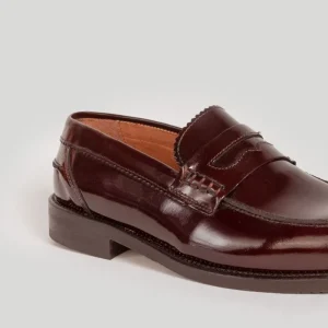 Mocasín Antifaz Hombre Burdeos