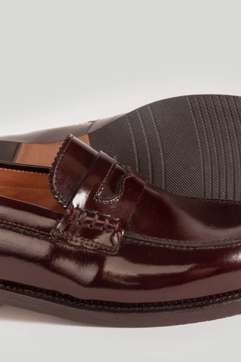 Mocasín Antifaz Hombre Burdeos - Imagen 5