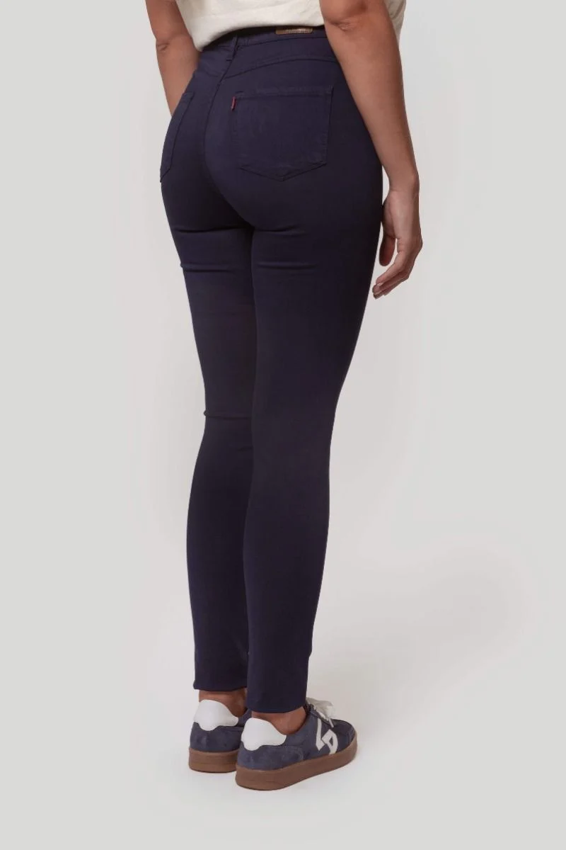 Pantalón tiro alto Skinny - Imagen 3