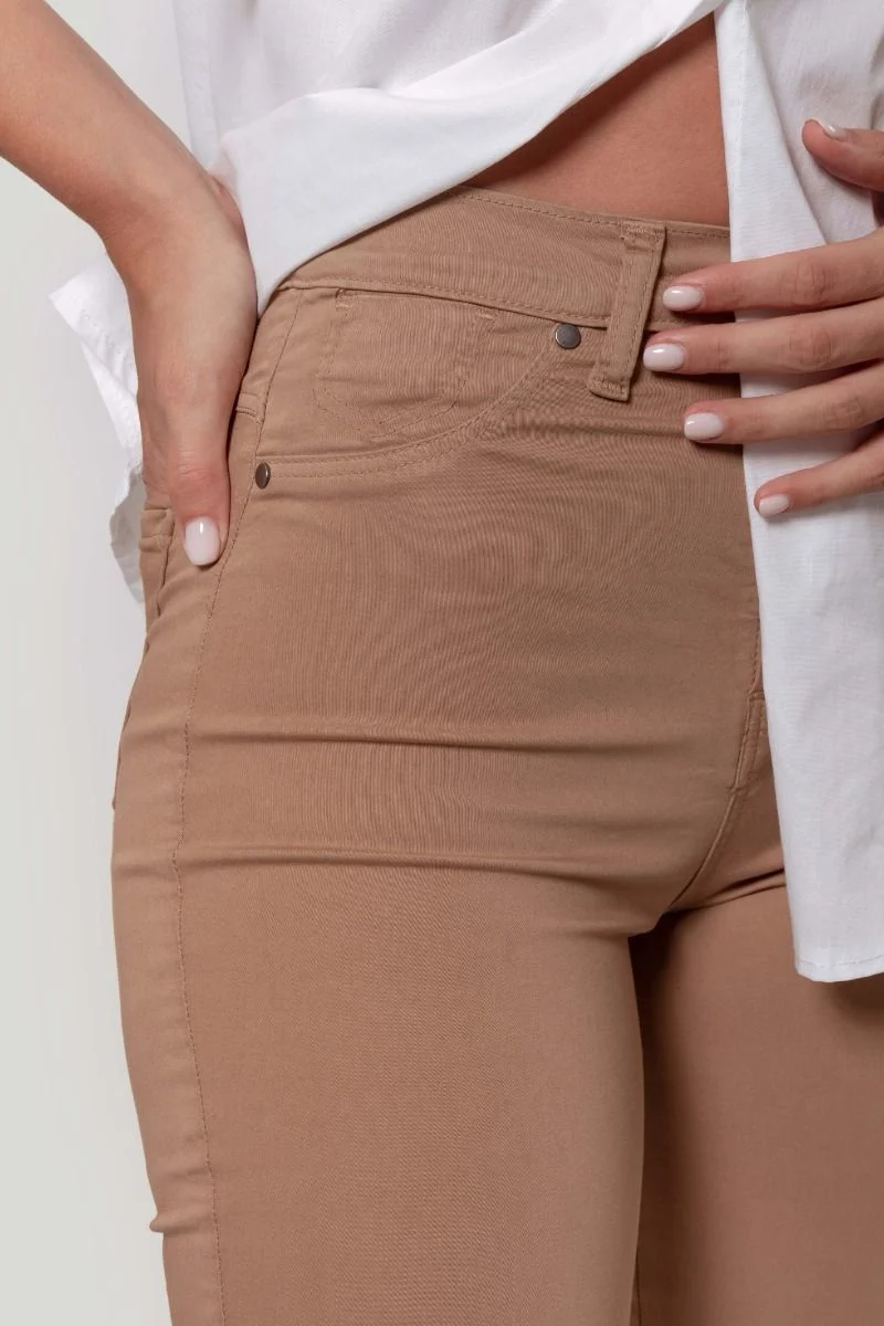 Pantalón tiro alto Skinny - Imagen 8