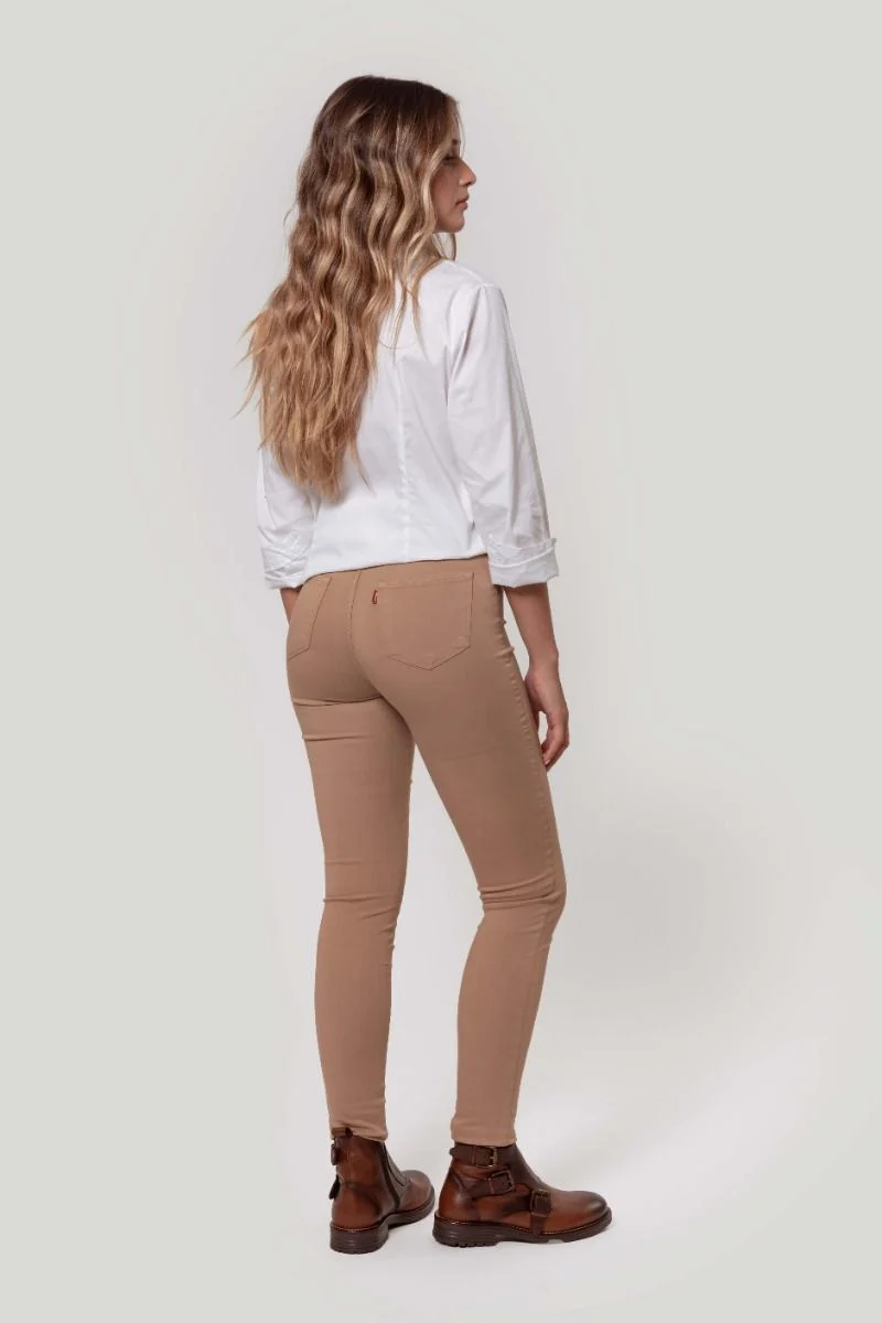 Pantalón tiro alto Skinny - Imagen 9