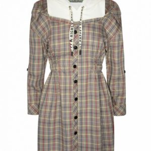 Vestido cuadros