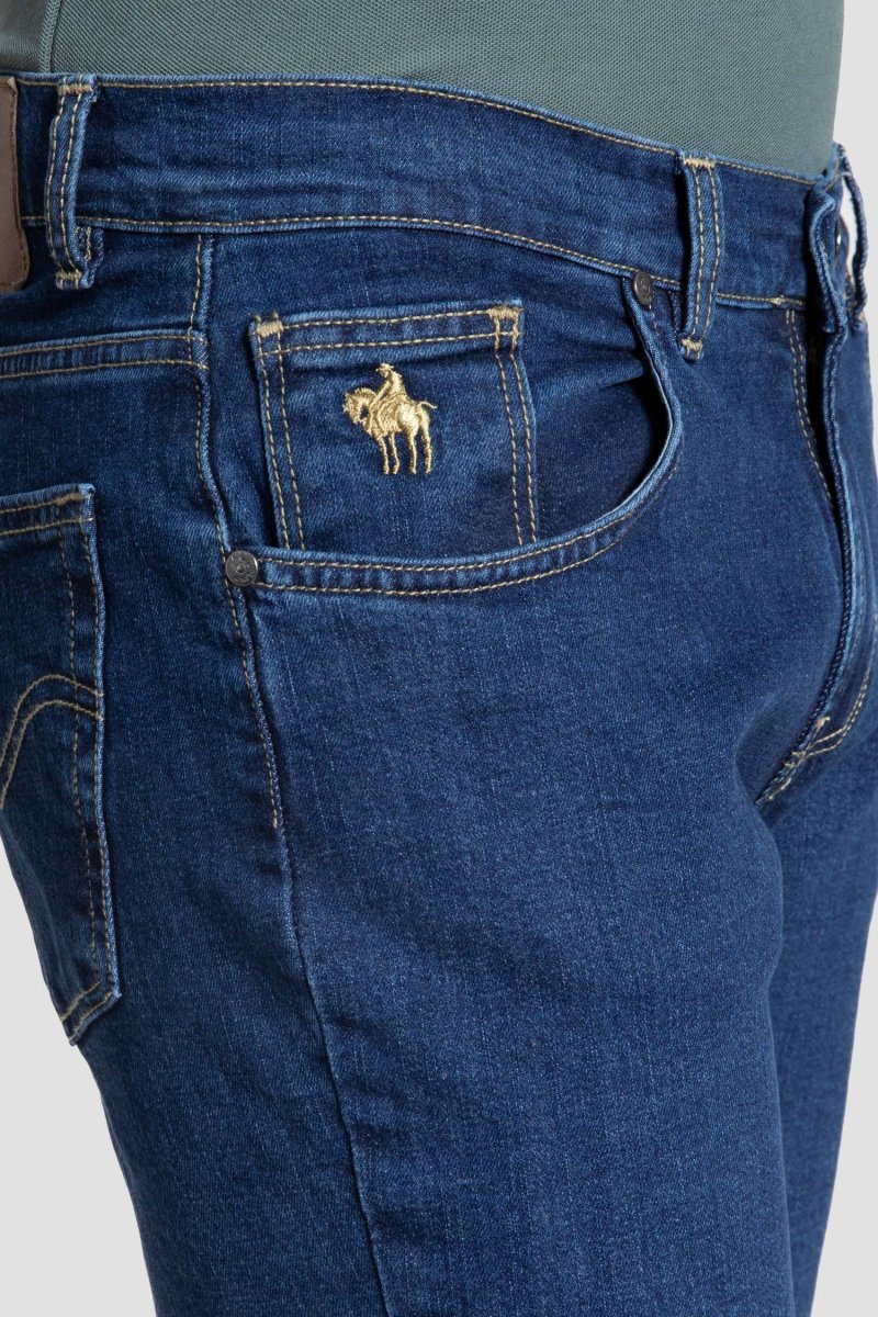 Vaquero Regular Azul Medio - Imagen 5