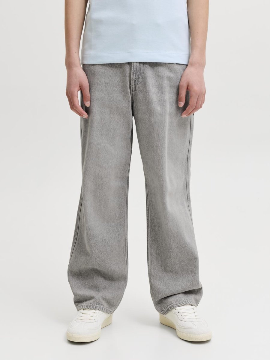JEAN BAGGY TIRO ALTO ALEX 504 JNR - Grey Denim - Imagen 2