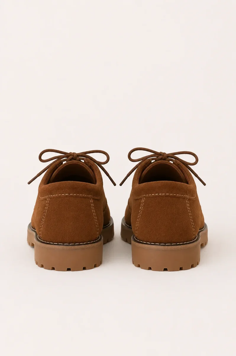 Zapato serraje Camel - Imagen 3