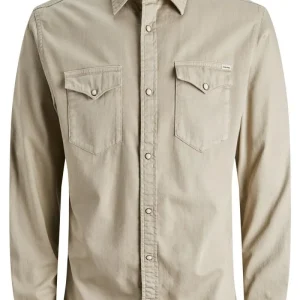 CAMISA DE JEAN SHERIDAN - Crockery Fit:Slim