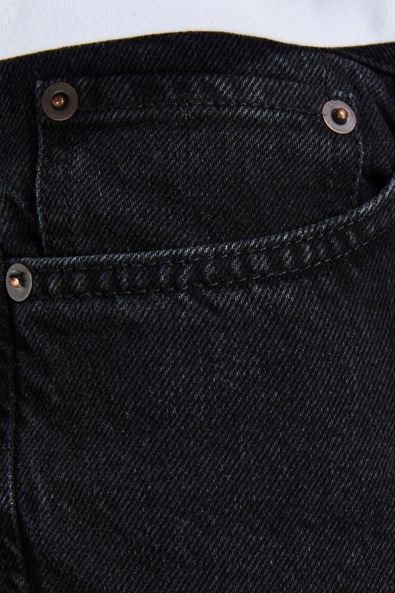 JEAN RELAXED TIRO ALTO CHRIS 981 - Black Denim - Imagen 7