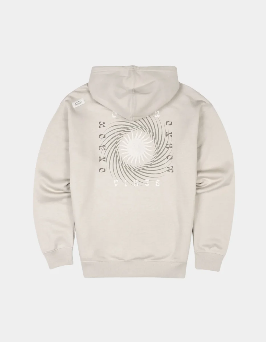 Sudadera Capucha OXBOW Abierta RADIATE - Ivory - Imagen 5