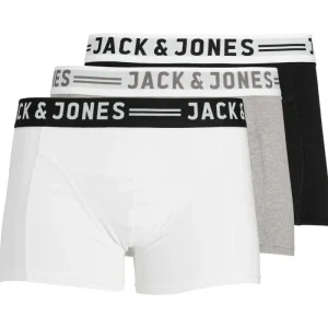 PACK DE BOXERS CORTOS SENSE - Light Grey Melange Detail:BLACK & WHITE