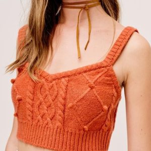 Florentina sweater tank ginger