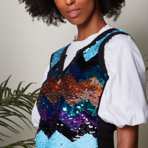 Knit vest