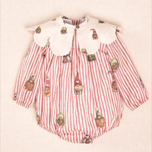 Pelele Unisex Gnomos Cuello Desmontable