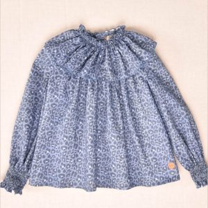 Blusa Denim Manchas Niña