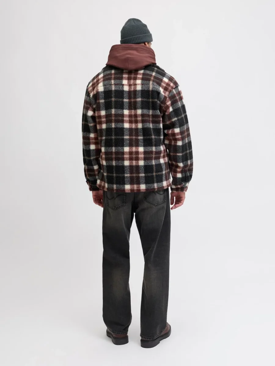 SOBRECAMISA RELAXED TEDDY LEECKER - Mocha Meringue Checks:CHECKS - Imagen 5