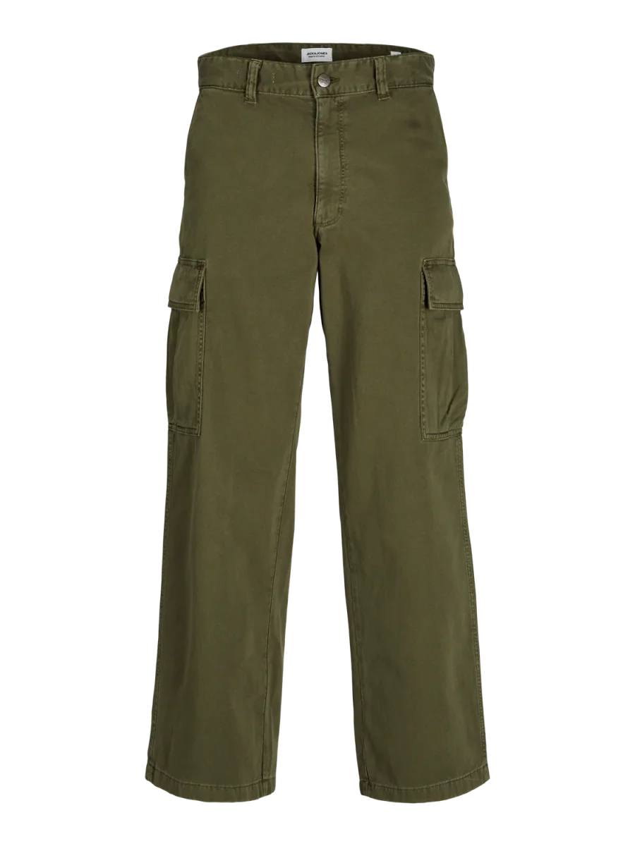 PANTALÓN CARGO TIRO MEDIO AVERY - Olive Night