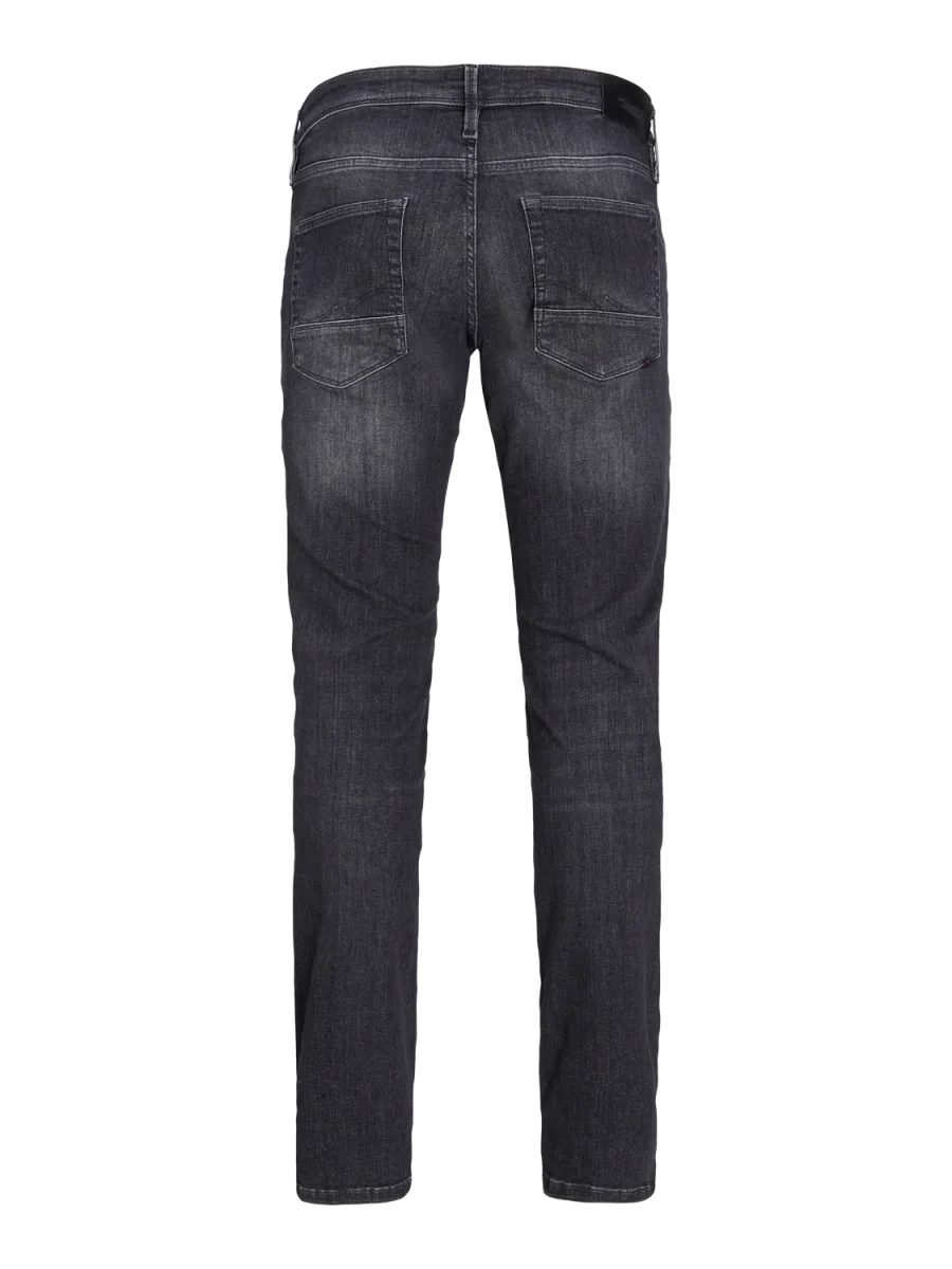 JEAN SLIM TIRO BAJO GLENN 655 - Black Denim - Imagen 3