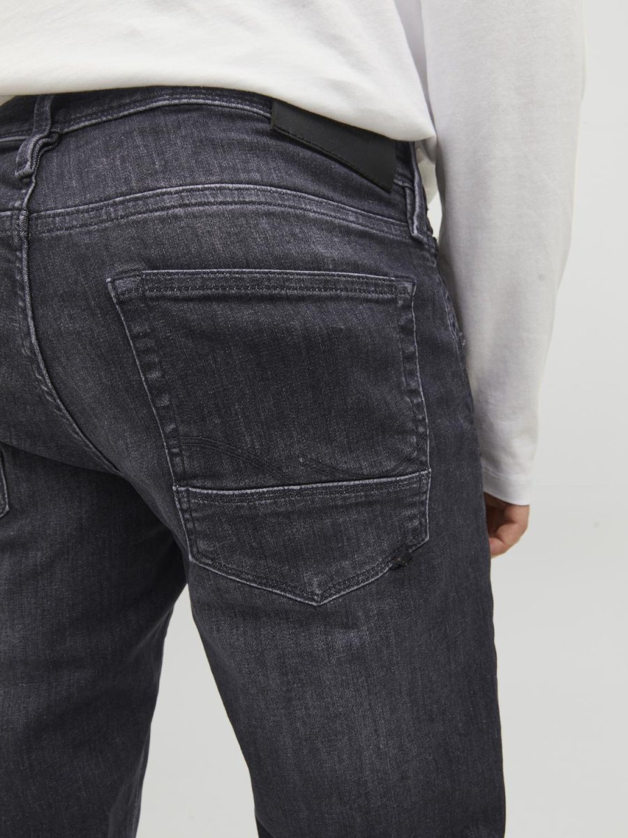 JEAN SLIM TIRO BAJO GLENN 655 - Black Denim - Imagen 4
