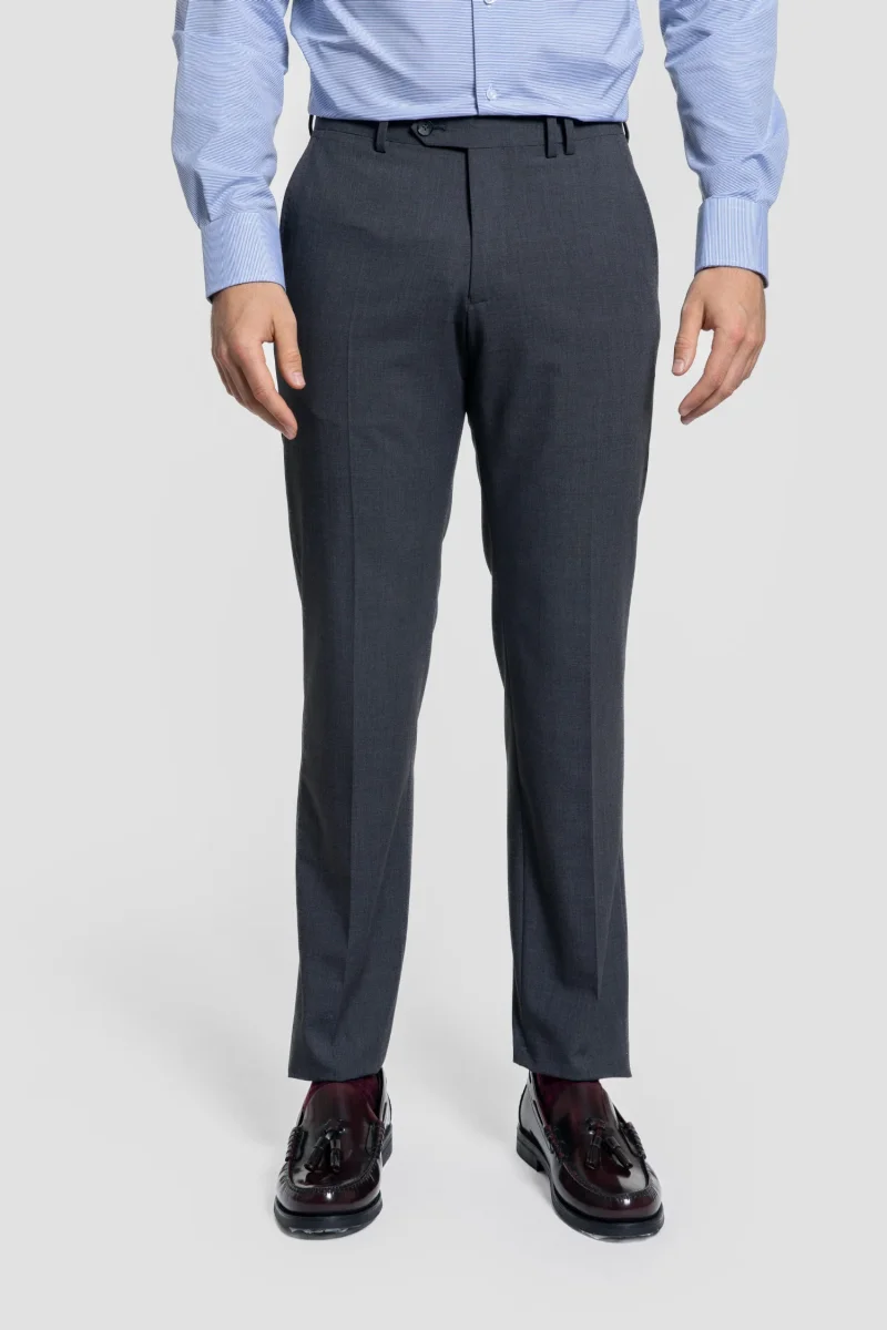 Traje Cruzado Gris - Imagen 7