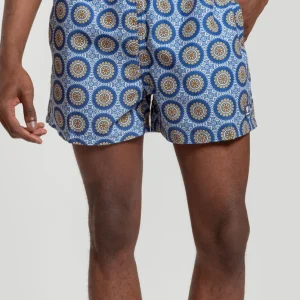 Bañador Estampado Azul