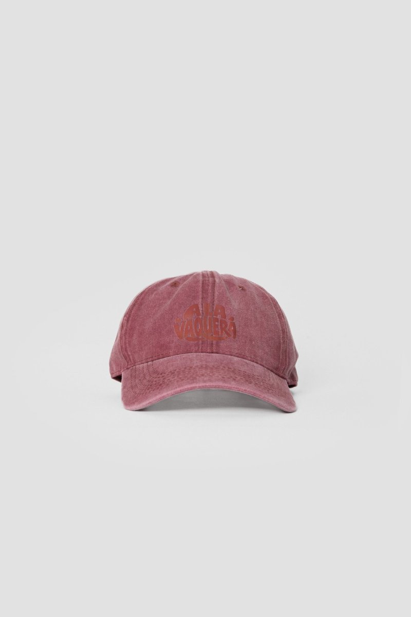 Gorra Lavada Letrero Burdeos - Imagen 3