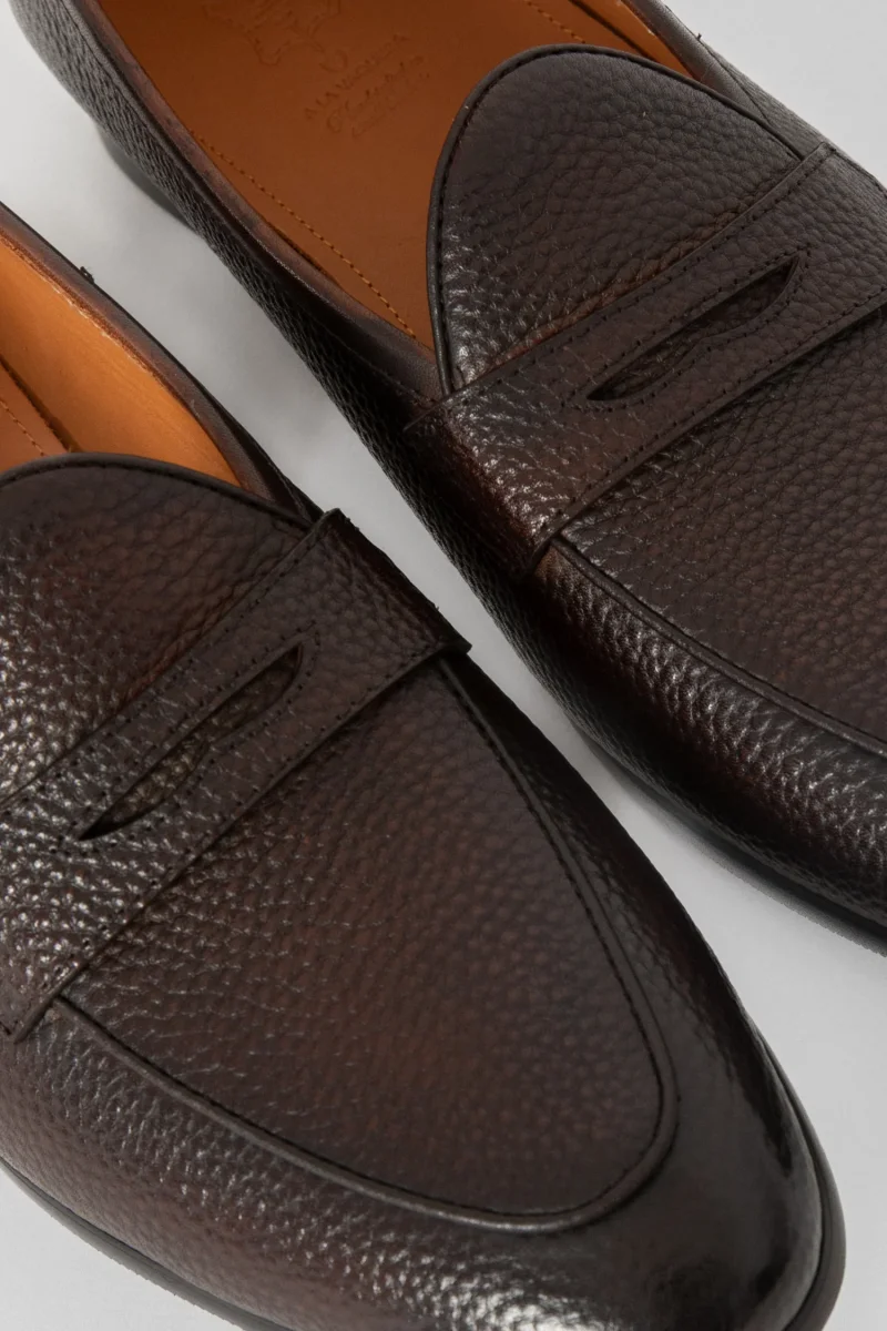 Mocasín Piel Efecto Textura - Imagen 2