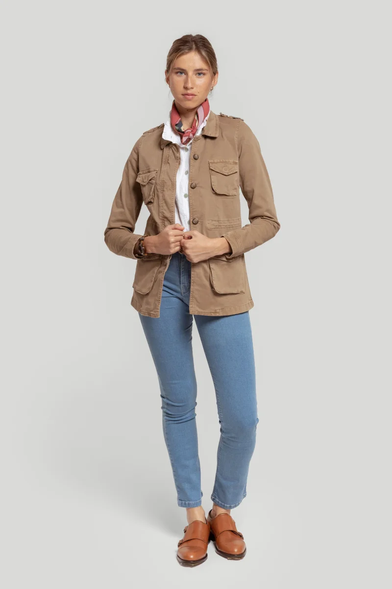 Chaqueta Estilo Sahariana Utility - Imagen 9