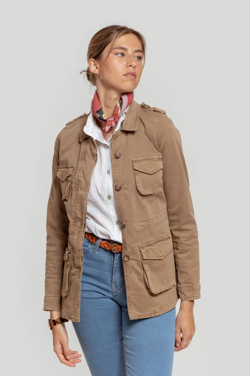 Chaqueta Estilo Sahariana Utility - Imagen 6