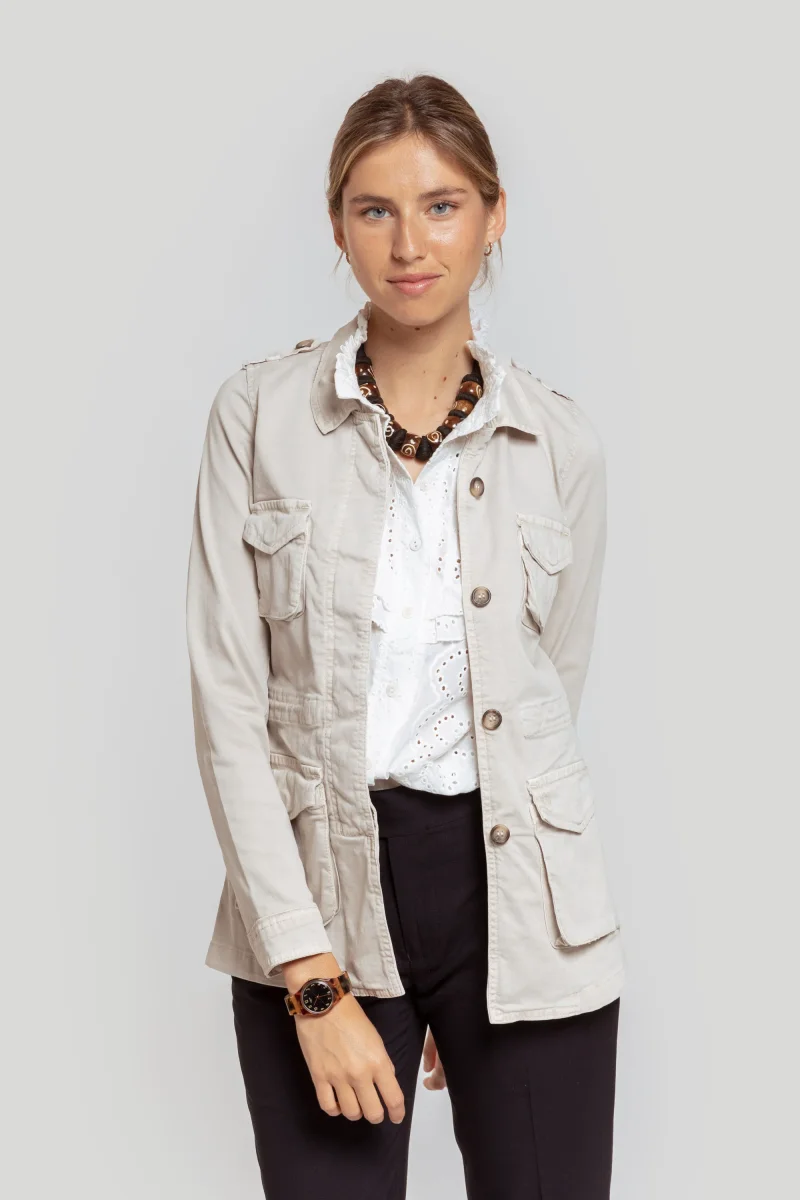 Chaqueta Estilo Sahariana Utility - Imagen 7