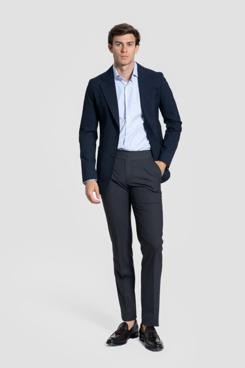 Camisa Vestir Espiga Celeste - Imagen 3