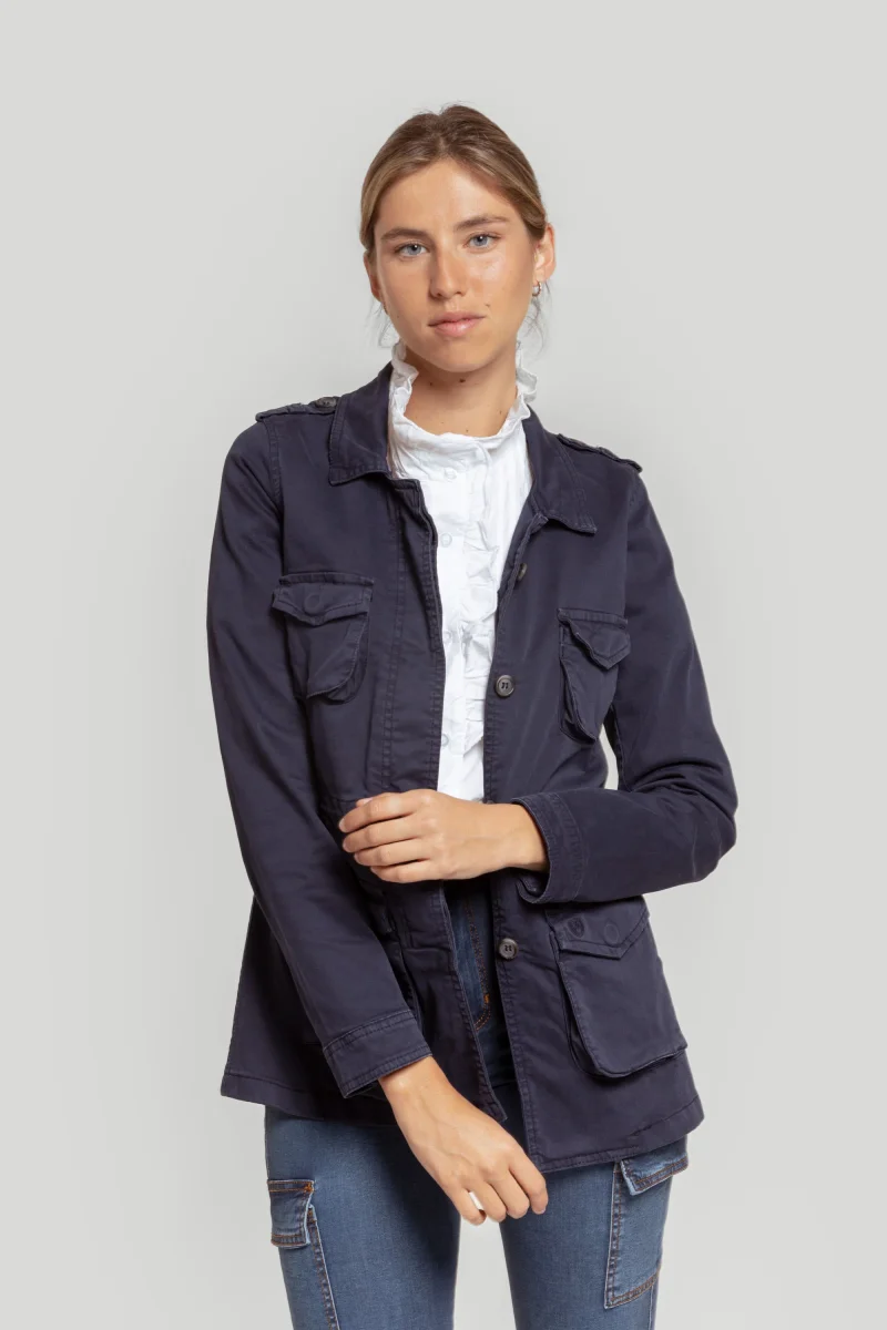 Chaqueta Estilo Sahariana Utility - Imagen 5