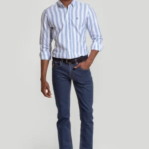 Pantalon Vaquero Regular Fit Piedra