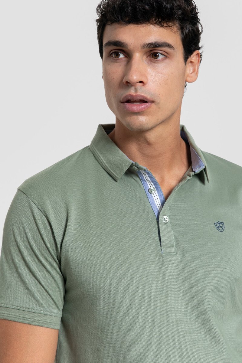 Polo Relieve Kaki - Imagen 4
