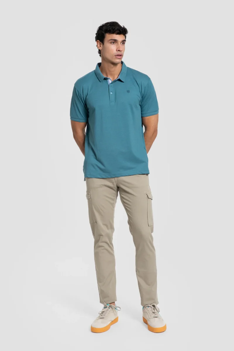 Polo Relieve Menta - Imagen 2