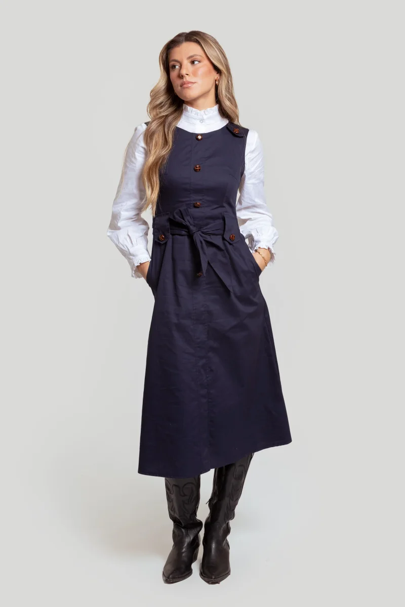 Vestido Rocio Azul - Raíces - Imagen 2