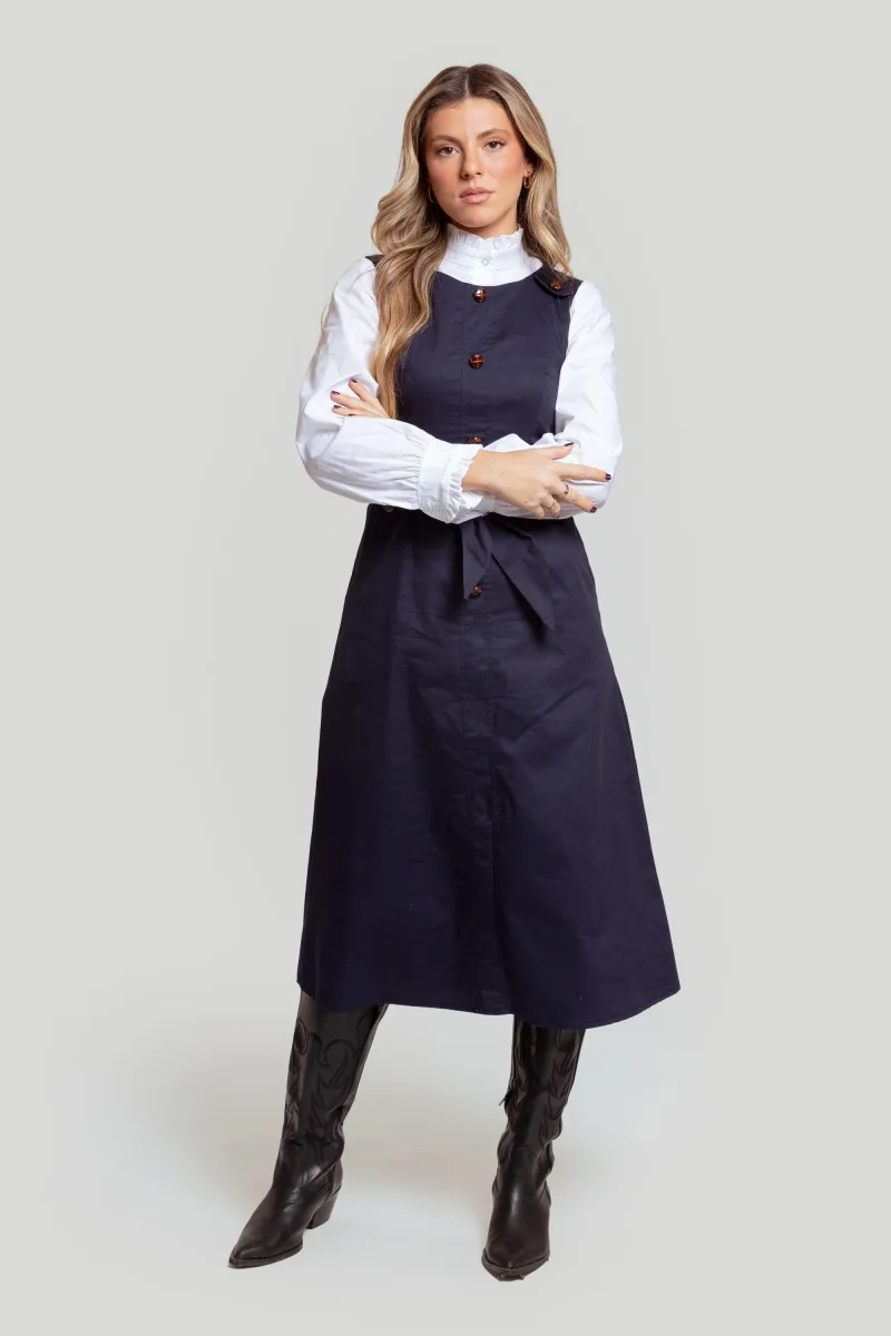 Vestido Rocio Azul - Raíces - Imagen 3