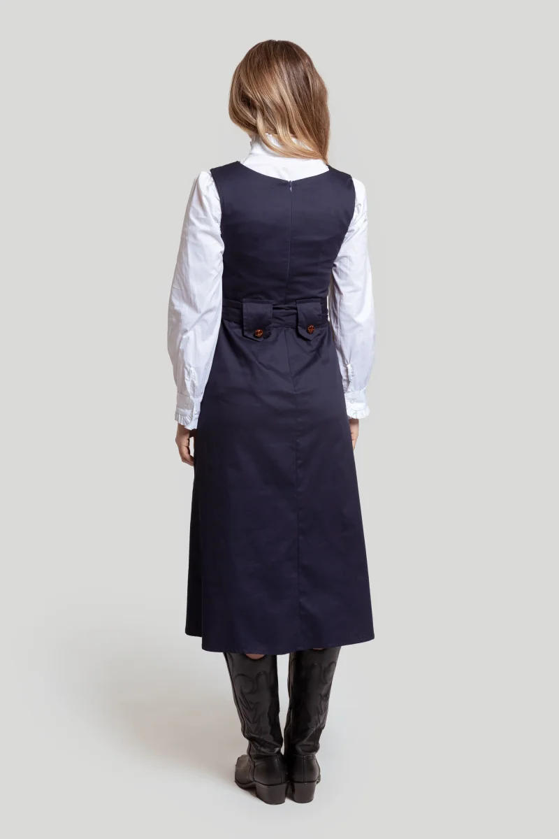Vestido Rocio Azul - Raíces - Imagen 5
