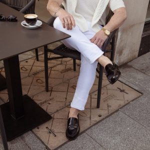 Pantalón Cinco Bolsillos Blanco