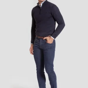 Pantalon Vaquero Slim Fit Piedra - Raíces