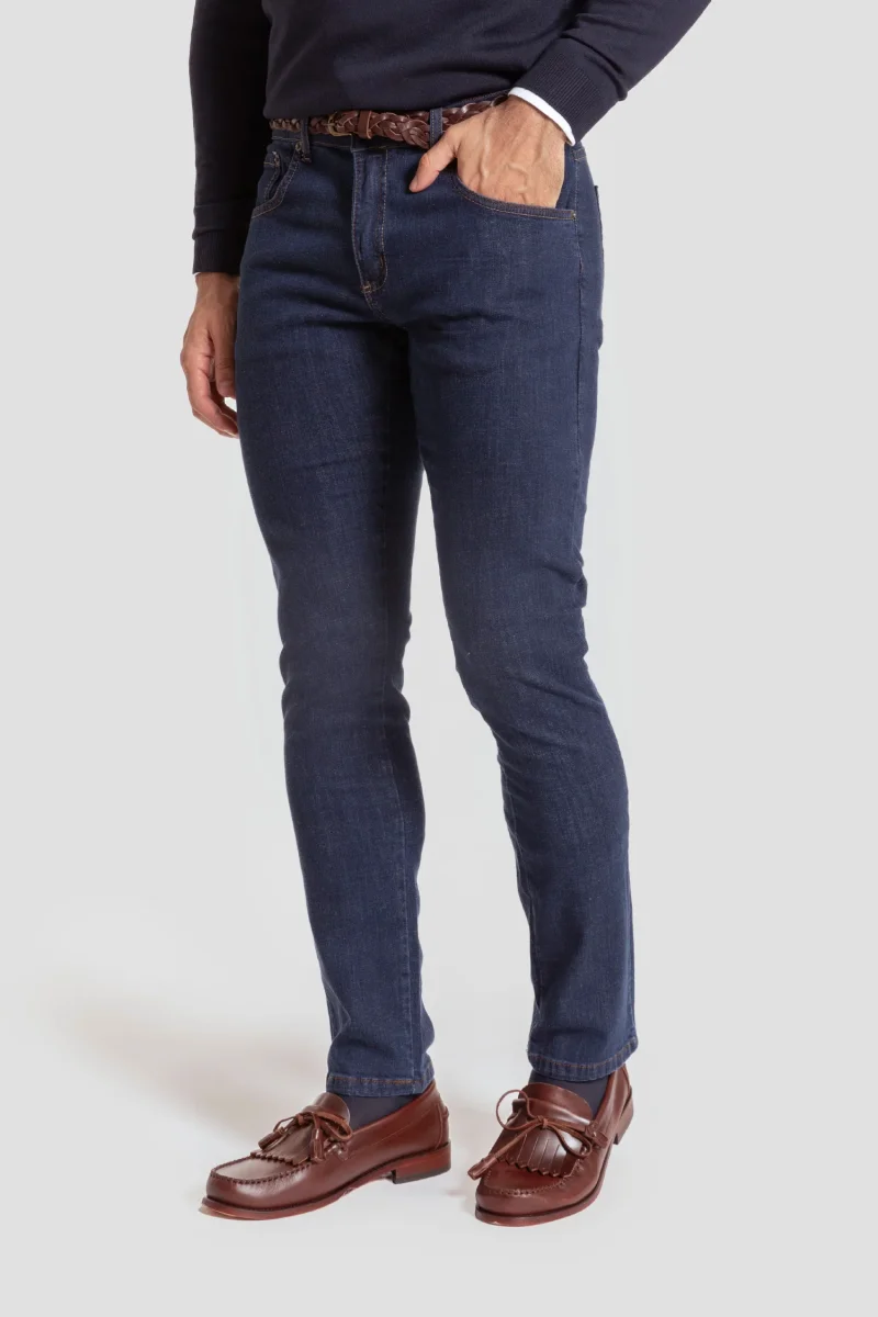 Pantalon Vaquero Slim Fit Piedra - Raíces - Imagen 3