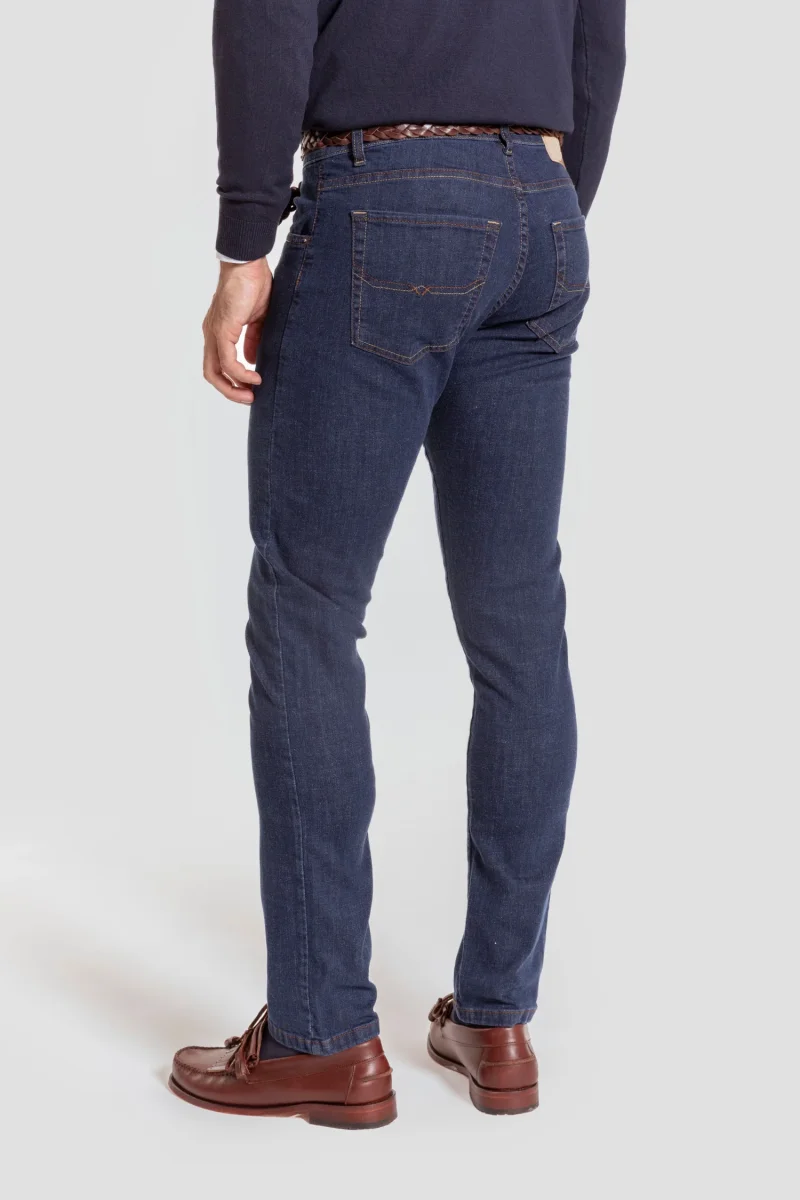 Pantalon Vaquero Slim Fit Piedra - Raíces - Imagen 4