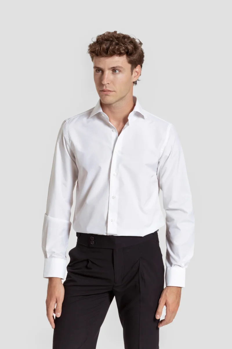 Camisa de Vestir Blanca - Huella - Imagen 2