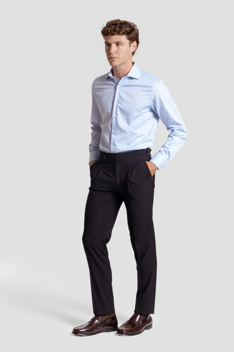 Camisa de Vestir Celeste - Huella - Imagen 3