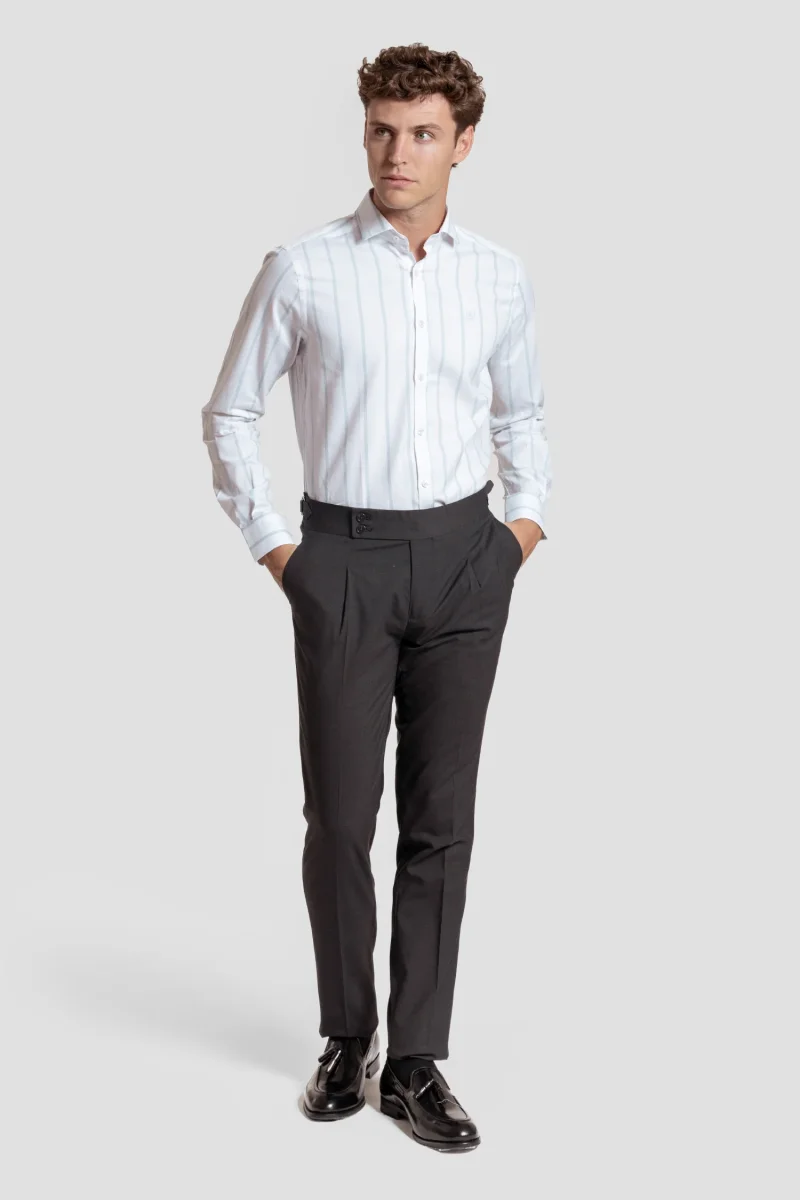 Camisa Rayas Blanca - Imagen 2